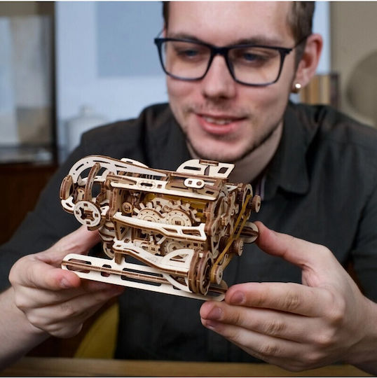 Ugears Jucărie de Construcție din Lemn Steampunk pentru Copii 3+ ani+ Ani