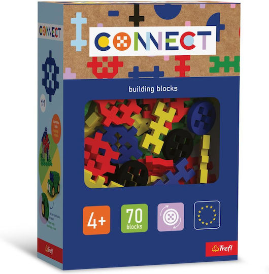 Trefl Τουβλάκια Connect για 4+ Ετών 70τμχ