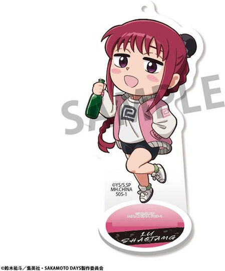 Megahouse Sakamoto Days Tokotoko Acrylic Figure Display Figure 9cm