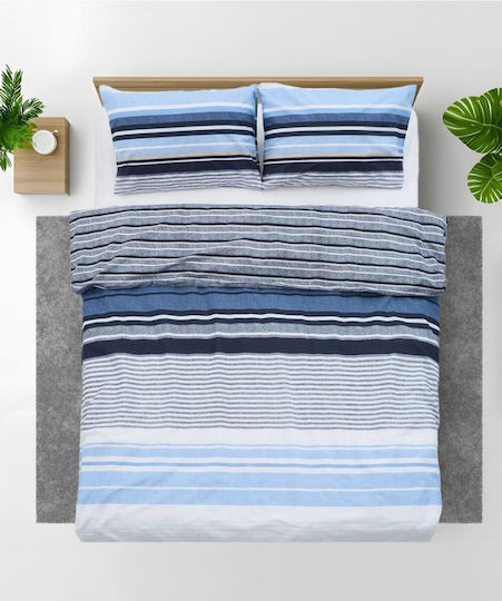 Heinner Set Semi-dublu 4buc 180x200cm Azul