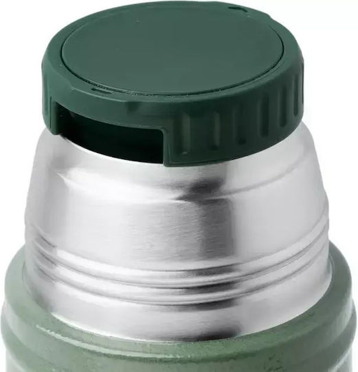 Stanley Legendary Classic Stainless Steel Thermos Bottle BPA Free 590ml Hammertone with Cap-Cup