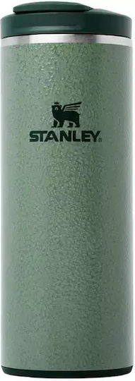 Stanley Transit Fliptop Thermosflasche Rostfreier Stahl BPA-frei 350ml Hammertone Grün