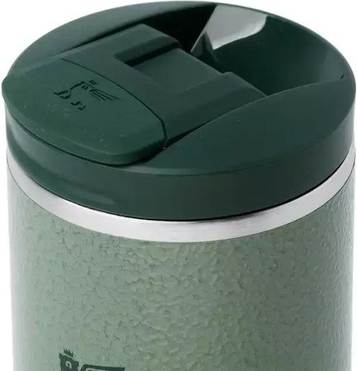 Stanley Transit Fliptop Thermosflasche Rostfreier Stahl BPA-frei 350ml Hammertone Grün