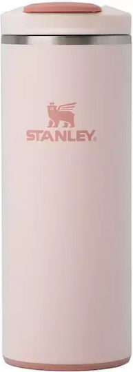 Stanley Transit Fliptop Thermosflasche Rostfreier Stahl BPA-frei 350ml Rose Quartz