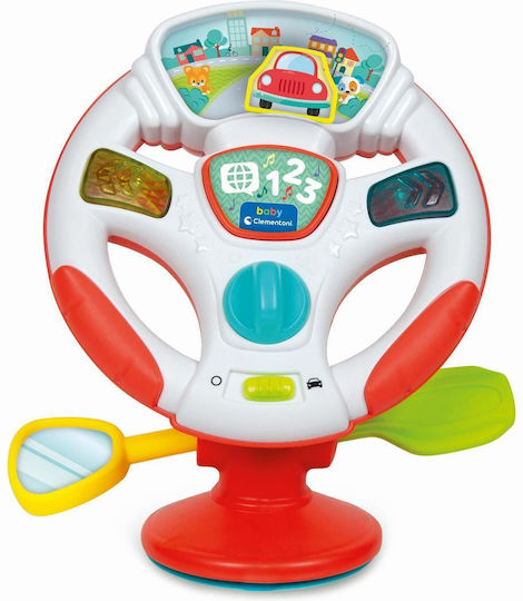 Baby Clementoni Electronic Steering Wheel for 10+ Months