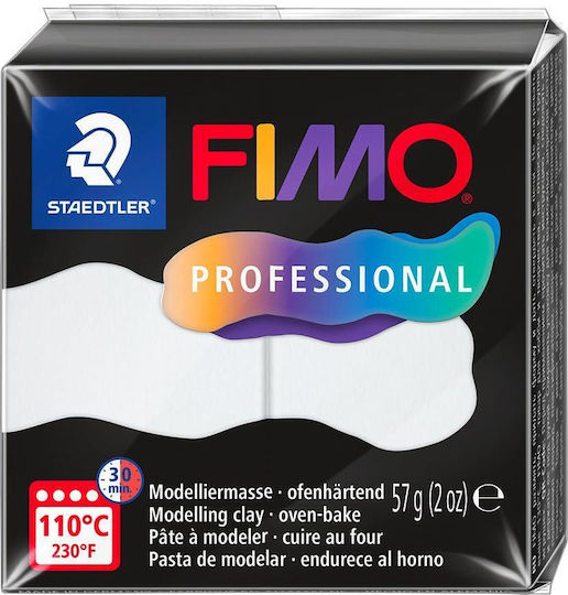 Staedtler Professional Полимерна Глина Бялς 57гр