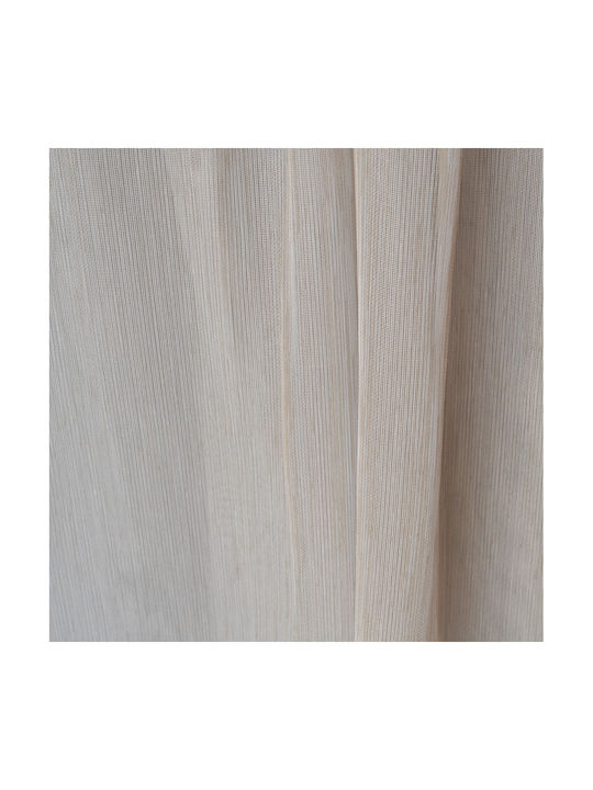 Saray Home Curtain With Beige-Pooru Pencil Pleat 140x280cm