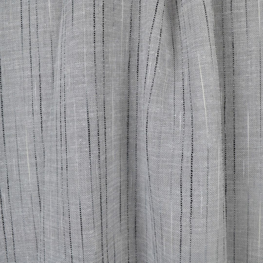 Saray Home Curtains With Gray Pencil Pleat 140x280cm