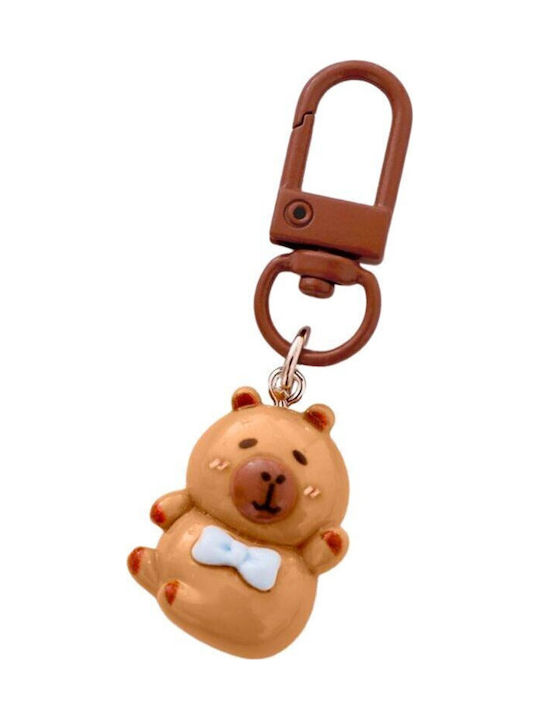 Set Mini Figurine Breloc Capybara Decorațiuni Chei 4 Bucăți
