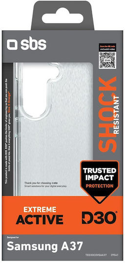 SBS D3o Back Cover Plastic Transparent Galaxy A37