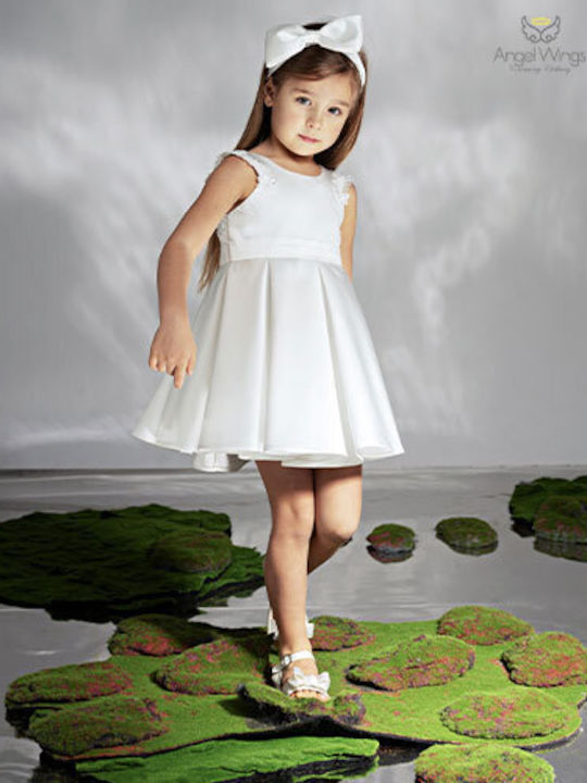 Angel Wings Βαπτιστικό Σετ Ρούχων