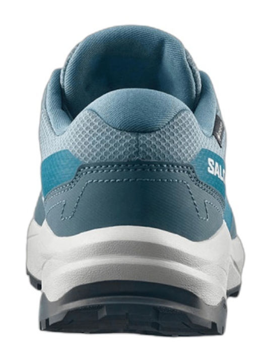 Salomon Men's Hiking Shoes Waterproof with Gore-Tex Membrane Blue
