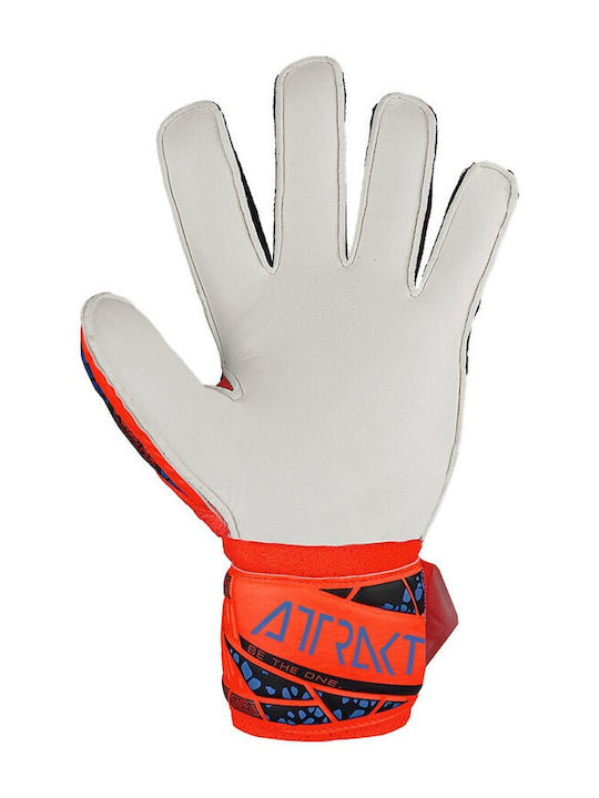 Reusch Attrakt Solid Finger Support Kids Goalkeeper Gloves Multicolour