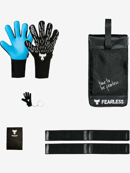 Fearless Goalkeepers Wolf Pro+ Γάντια Τερματοφύλακα Ενηλίκων Τιρκουάζ