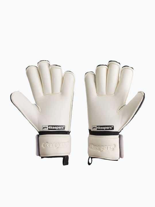 4Keepers Retro IV RF Adults Goalkeeper Gloves Black