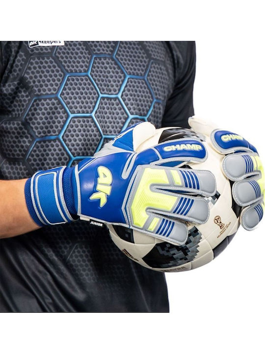 4Keepers Champ Kids Goalkeeper Gloves Blue
