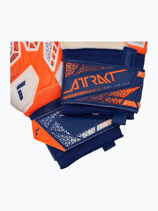 Reusch Attrakt Solid Γάντια Τερματοφύλακα Ενηλίκων Λευκά