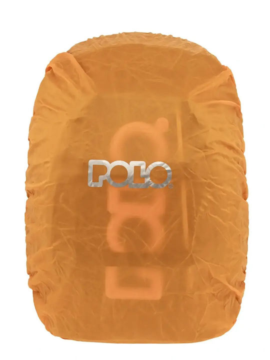 Polo Cryptic Σχολική Τσάντα Πλάτης Γυμνασίου - Λυκείου Μπλε με Θήκη για Παγούρι 23lt 2026