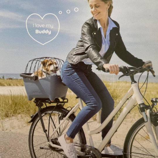 Basil Basil Buddy Space Frame Haustierkorb Abdeckung Riemenbefestigung Schwarz Neu