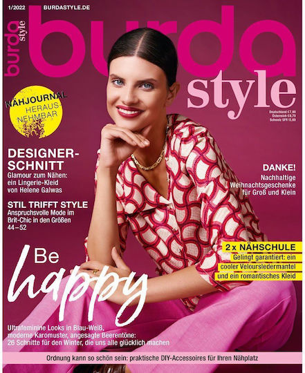 Burda Style Magazine 1/2022, German Language Edition