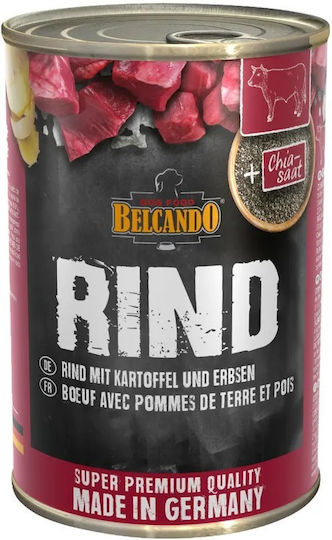 Belcando Single Protein Υγρή Τροφή Σκύλων σε Κονσέρβα Διαίτης με Βοδινό 400gr