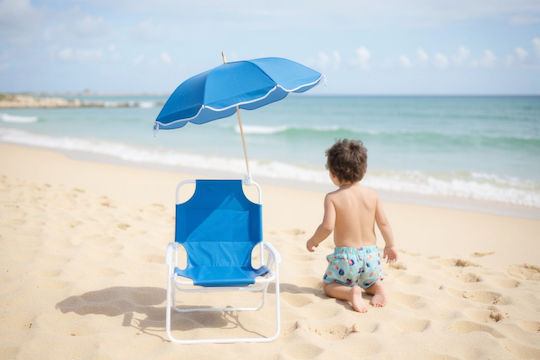 Kids Beach Chair Waterproof Blue