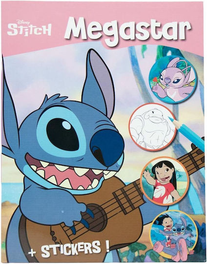 Colouring Book Megastar