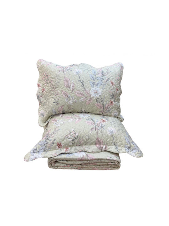 Linea Home SE018 Set Coverlets Double Green 220x240cm 2 Pieces