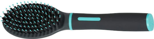 Zolux Double Bristle Brush Brush Small for Long-Haired Dogs Double Sided for Coat Grooming Turquoise