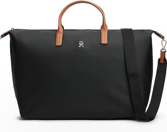 Tommy Hilfiger Сак Вуаяж Черен Текстилен М62xШ23xВ34см