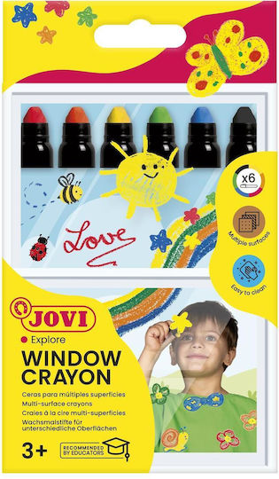 Jovi Decorative Glass Pencils 6 Colours 193810