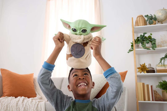 Mattel Star Wars Interactive Plush Toy Grogu Jkn44