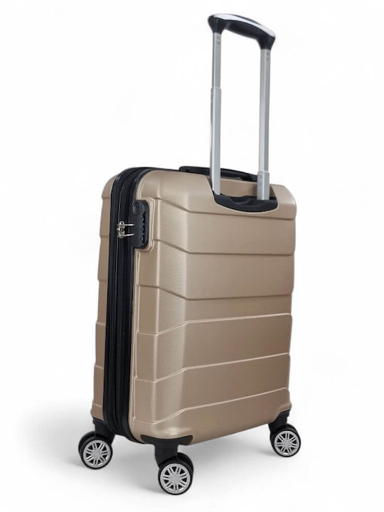 Greenwich Polo Club Cabin Hard Suitcase Gold with 4 Wheels
