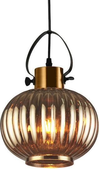 Hatzipantos Stores Pendant Light Bronze with Socket E27