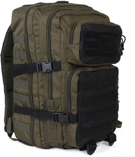 Mil-Tec Military Backpack Backpack made of Polyester Green/Black 36lt