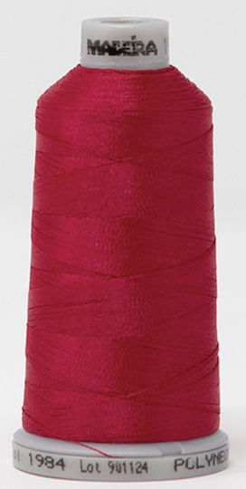Madeira Embroidery Thread Set 10,000 M Polyester Consisting 10 Cones 1000 Meters Each