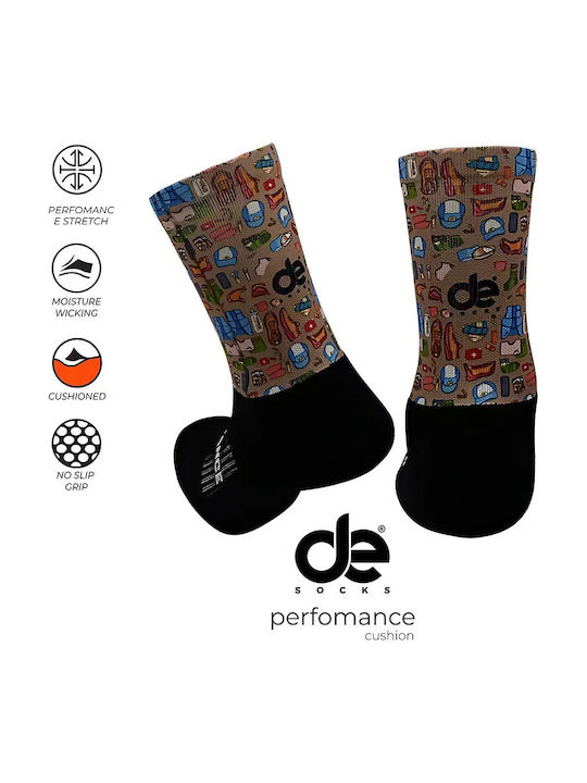 Desocks Șosete Running Negre 1 Pereche