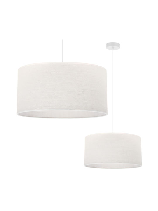 Light Home Lustră Alb Boem cu Dulie E27