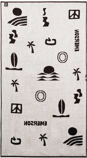 Emerson Πετσέτα Θαλάσσης Μαύρη
