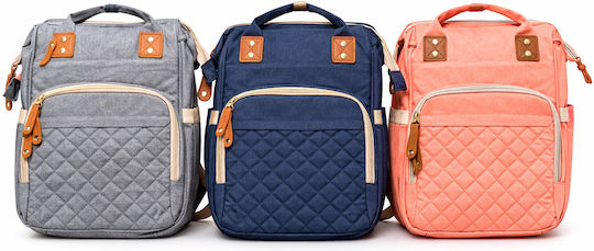 Wickeltasche Rucksack DB-Grau-002 Grau