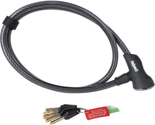 Fahrradschloss Onguard Akita X-series 8039 Kabel 12mm 120cm 5 X Schlüssel Codeschloss