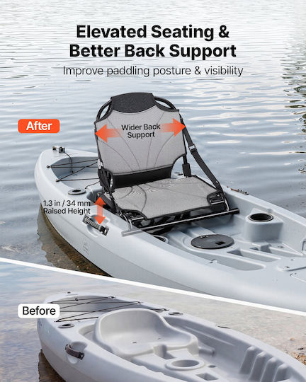 Vevor JSPHTZYJSKJTKICV7001V0 Κάθισμα για Κανό & Kayak