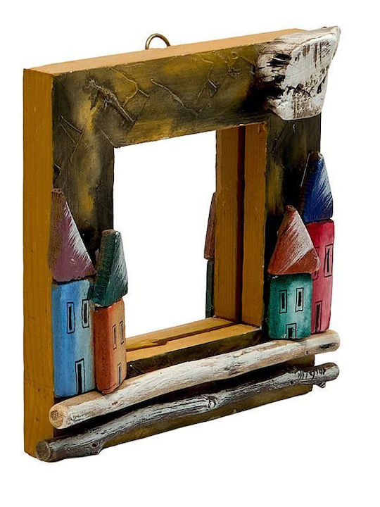 Decorativ De Cameră Din Lemn 14x14cm