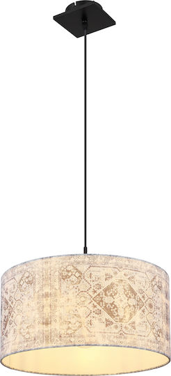 Globo Lighting Gabriele Висящо осветително тяло Черен 40см. Globo Lighting Gabriele Висящо осветително тяло Черен 40см.
