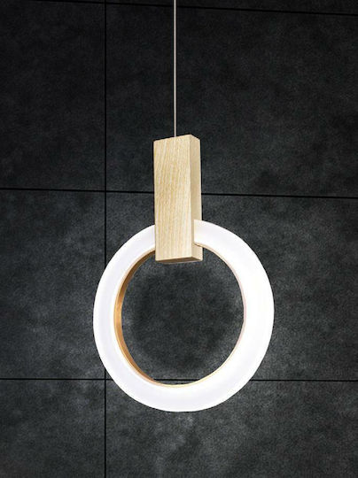 Sikrea Matilde/1 Pendant Light Beige 20x30cm