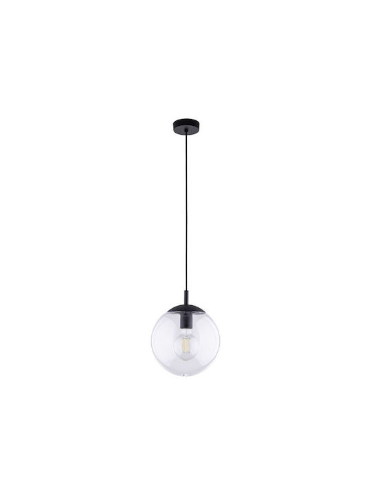 TK Lighting Κρεμαστό Φωτιστικό Διάφανο με Ντουί E27