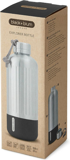Black + Blum Θερμός Ανοξείδωτος Travel Bottle Large 850ml Limited Edition Black
