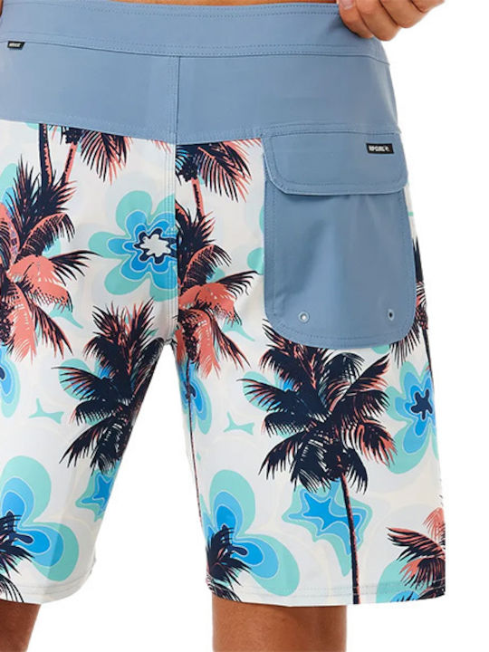 Mirage Mason Men's Swimwear Bermuda Mint With Patterns