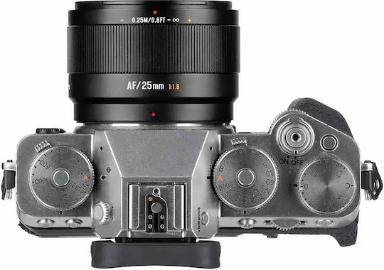 7artisans Crop Φωτογραφικός Φακός Lite Series 25mm f/1.8 Σταθερός για Fujifilm X Mount Μαύρος