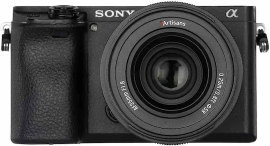 7artisans Crop Kameraobjektiv Lite Series 25mm f/1.8 Statisch für Sony E Berg Schwarz